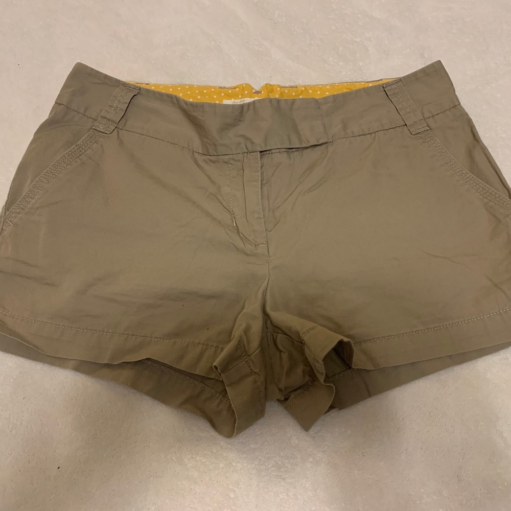 J. Crew Khaki Shorts